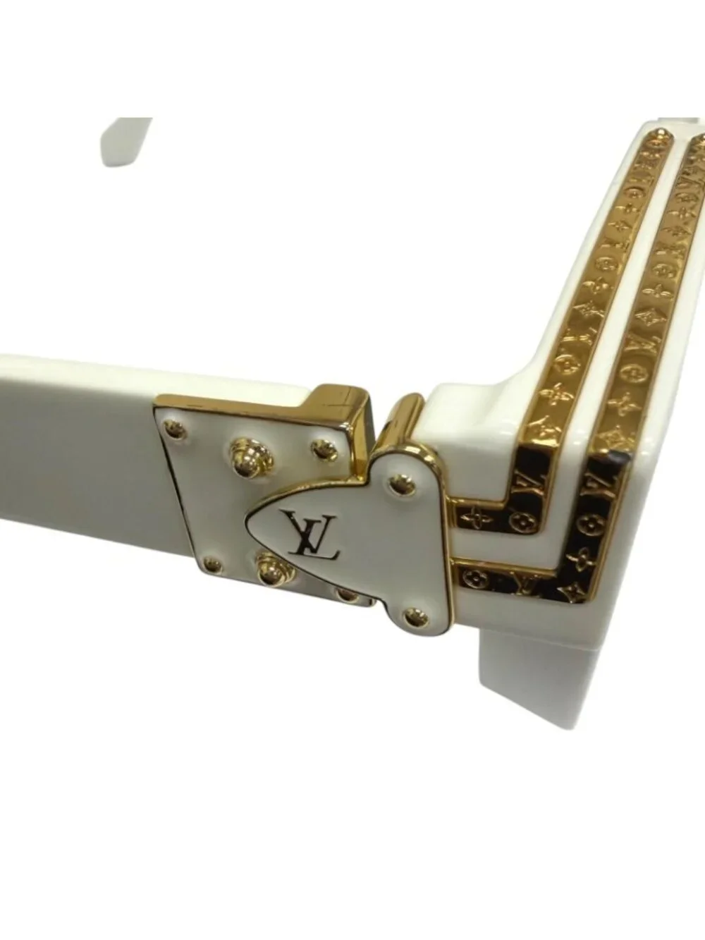 Louis Vuitton Sunglasses 1.1 Millionaire Mirror Lens White Gold 58 Eyewear